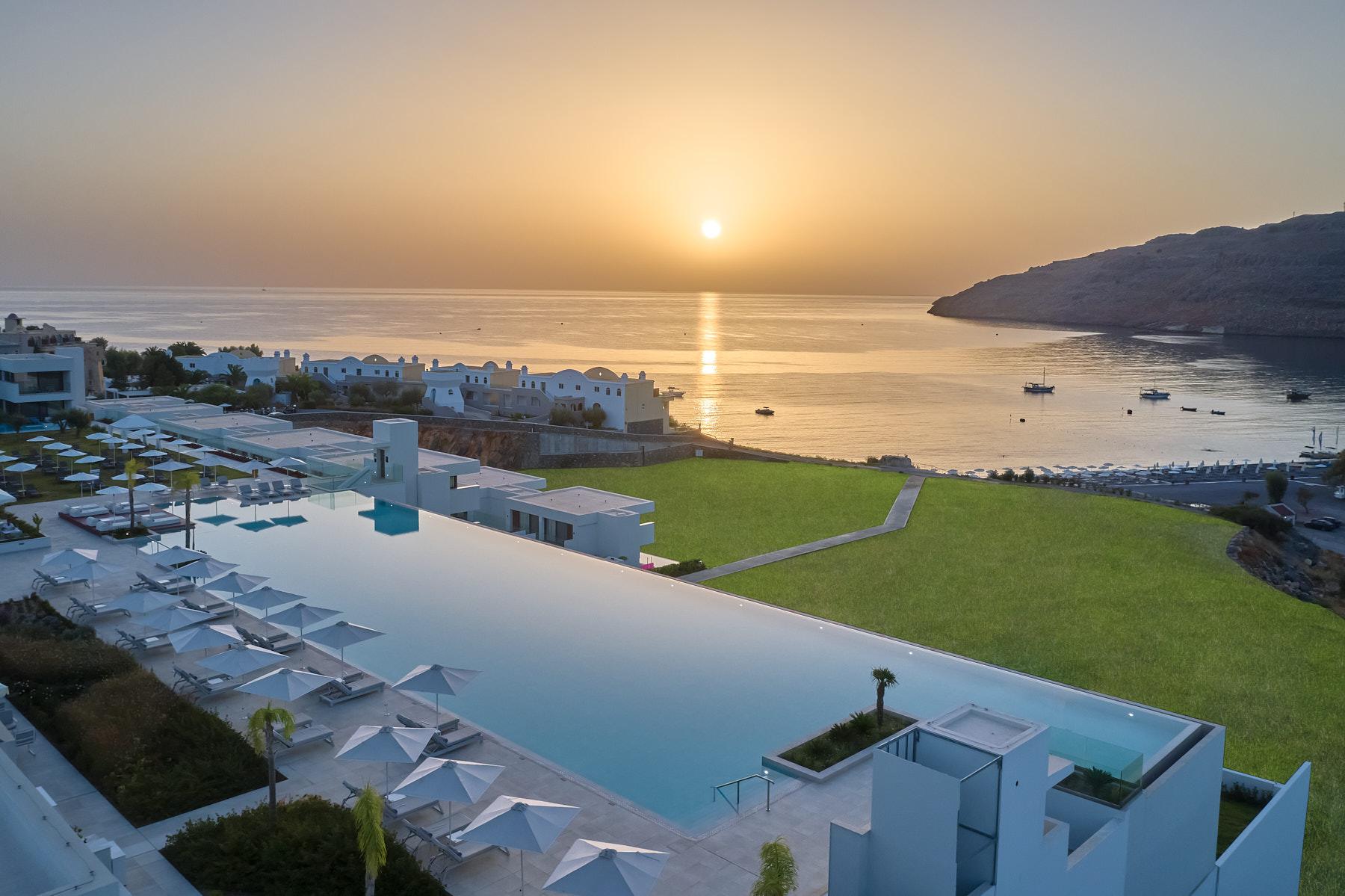 Hôtel Lindos Grand Resort & Spa - Réservé aux adultes ★★★★★, Rhodes ...